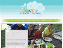 Tablet Screenshot of imaginepediatrics.com